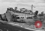 Image of beachhead activities Iwo Jima, 1945, second 47 stock footage video 65675071352