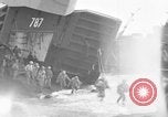 Image of beachhead activities Iwo Jima, 1945, second 58 stock footage video 65675071352