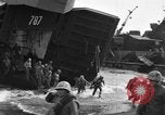 Image of beachhead activities Iwo Jima, 1945, second 60 stock footage video 65675071352