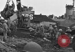 Image of beachhead activities Iwo Jima, 1945, second 19 stock footage video 65675071355
