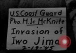 Image of beachhead activities Iwo Jima, 1945, second 1 stock footage video 65675071356