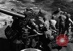 Image of invasion fleet Iwo Jima, 1945, second 5 stock footage video 65675071357
