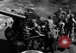 Image of invasion fleet Iwo Jima, 1945, second 6 stock footage video 65675071357