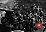 Image of invasion fleet Iwo Jima, 1945, second 10 stock footage video 65675071357