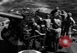 Image of invasion fleet Iwo Jima, 1945, second 13 stock footage video 65675071357