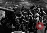 Image of invasion fleet Iwo Jima, 1945, second 14 stock footage video 65675071357