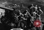Image of invasion fleet Iwo Jima, 1945, second 16 stock footage video 65675071357