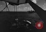 Image of invasion fleet Iwo Jima, 1945, second 38 stock footage video 65675071357