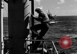 Image of invasion fleet Iwo Jima, 1945, second 56 stock footage video 65675071357
