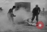 Standbild United States Army Ingenieure in Betrieb Sandstein Enewetak Atoll Marshall Inseln, 1948, aus Sekunde 59 historischem Filmmaterial Videoclip 65675071371