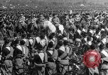 Image of Benito Mussolini and entourage on Horseback Italy, 1925, second 4 stock footage video 65675071385