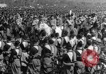 Image of Benito Mussolini and entourage on Horseback Italy, 1925, second 7 stock footage video 65675071385