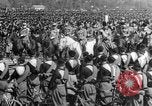 Image of Benito Mussolini and entourage on Horseback Italy, 1925, second 9 stock footage video 65675071385