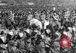 Image of Benito Mussolini and entourage on Horseback Italy, 1925, second 10 stock footage video 65675071385