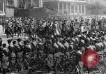 Image of Benito Mussolini and entourage on Horseback Italy, 1925, second 23 stock footage video 65675071385