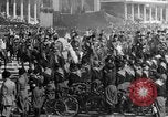 Image of Benito Mussolini and entourage on Horseback Italy, 1925, second 28 stock footage video 65675071385