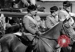 Image of Benito Mussolini and entourage on Horseback Italy, 1925, second 35 stock footage video 65675071385