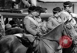 Image of Benito Mussolini and entourage on Horseback Italy, 1925, second 36 stock footage video 65675071385