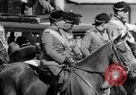 Image of Benito Mussolini and entourage on Horseback Italy, 1925, second 37 stock footage video 65675071385