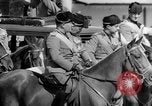 Image of Benito Mussolini and entourage on Horseback Italy, 1925, second 38 stock footage video 65675071385