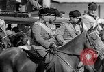 Image of Benito Mussolini and entourage on Horseback Italy, 1925, second 39 stock footage video 65675071385