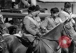 Image of Benito Mussolini and entourage on Horseback Italy, 1925, second 41 stock footage video 65675071385