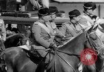 Image of Benito Mussolini and entourage on Horseback Italy, 1925, second 46 stock footage video 65675071385