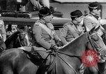 Image of Benito Mussolini and entourage on Horseback Italy, 1925, second 47 stock footage video 65675071385