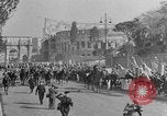 Image of Benito Mussolini and entourage on Horseback Italy, 1925, second 50 stock footage video 65675071385