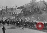 Image of Benito Mussolini and entourage on Horseback Italy, 1925, second 54 stock footage video 65675071385