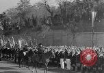 Image of Benito Mussolini and entourage on Horseback Italy, 1925, second 58 stock footage video 65675071385