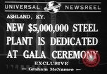 Immagine di Impianto siderurgico Ashland Kentucky USA, 1941, secondo 1 filmato di repertorio 65675071398