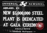 Immagine di Impianto siderurgico Ashland Kentucky USA, 1941, secondo 6 filmato di repertorio 65675071398