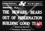 Image of Newark Bears Sebring Florida USA, 1941, second 3 stock footage video 65675071400