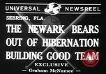 Image of Newark Bears Sebring Florida USA, 1941, second 6 stock footage video 65675071400
