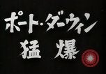 Standbild Japanische Bombe Darwin Australien Darwin Australien, 1942, aus Sekunde 3 historischem Filmmaterial Videoclip 65675071422