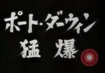 Standbild Japanische Bombe Darwin Australien Darwin Australien, 1942, aus Sekunde 4 historischem Filmmaterial Videoclip 65675071422
