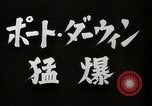 Standbild Japanische Bombe Darwin Australien Darwin Australien, 1942, aus Sekunde 5 historischem Filmmaterial Videoclip 65675071422