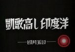 Standbild japanische Truppen Indischer Ozean, 1941, aus Sekunde 3 historischem Filmmaterial Videoclip 65675071424
