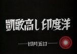 Standbild japanische Truppen Indischer Ozean, 1941, aus Sekunde 4 historischem Filmmaterial Videoclip 65675071424