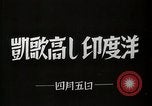 Standbild japanische Truppen Indischer Ozean, 1941, aus Sekunde 5 historischem Filmmaterial Videoclip 65675071424
