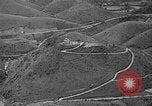 Standbild animierte Karte zeigt die Pfade der japanischen Besatzung Hanoi französischen Indochina, 1940, aus Sekunde 43 historischem Filmmaterial Videoclip 65675071426