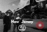 Image of Marilyn Rich stunt on rings New York City USA, 1951, second 1 stock footage video 65675071433