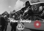 Image of Marilyn Rich stunt on rings New York City USA, 1951, second 4 stock footage video 65675071433
