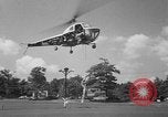 Image of Marilyn Rich stunt on rings New York City USA, 1951, second 22 stock footage video 65675071433
