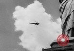Image of Marilyn Rich stunt on rings New York City USA, 1951, second 38 stock footage video 65675071433