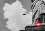 Image of Marilyn Rich stunt on rings New York City USA, 1951, second 39 stock footage video 65675071433