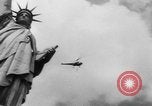 Image of Marilyn Rich stunt on rings New York City USA, 1951, second 44 stock footage video 65675071433