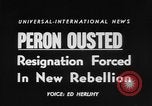 Standbild Juan Peron Argentinien, 1955, aus Sekunde 17 historischem Filmmaterial Videoclip 65675071437