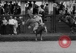 Standbild Rodeo Pendleton Oregon USA, 1955, aus Sekunde 23 historischem Filmmaterial Videoclip 65675071442